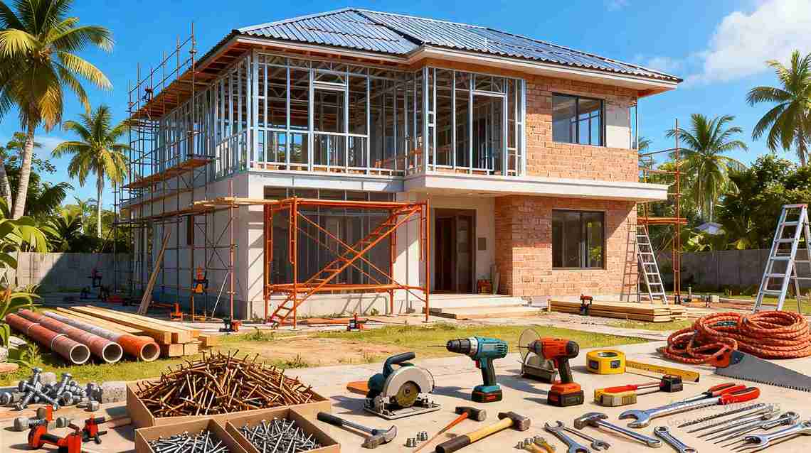 Mengenal Scaffolding, Paku & Alat Konstruksi Pendukung Proyek