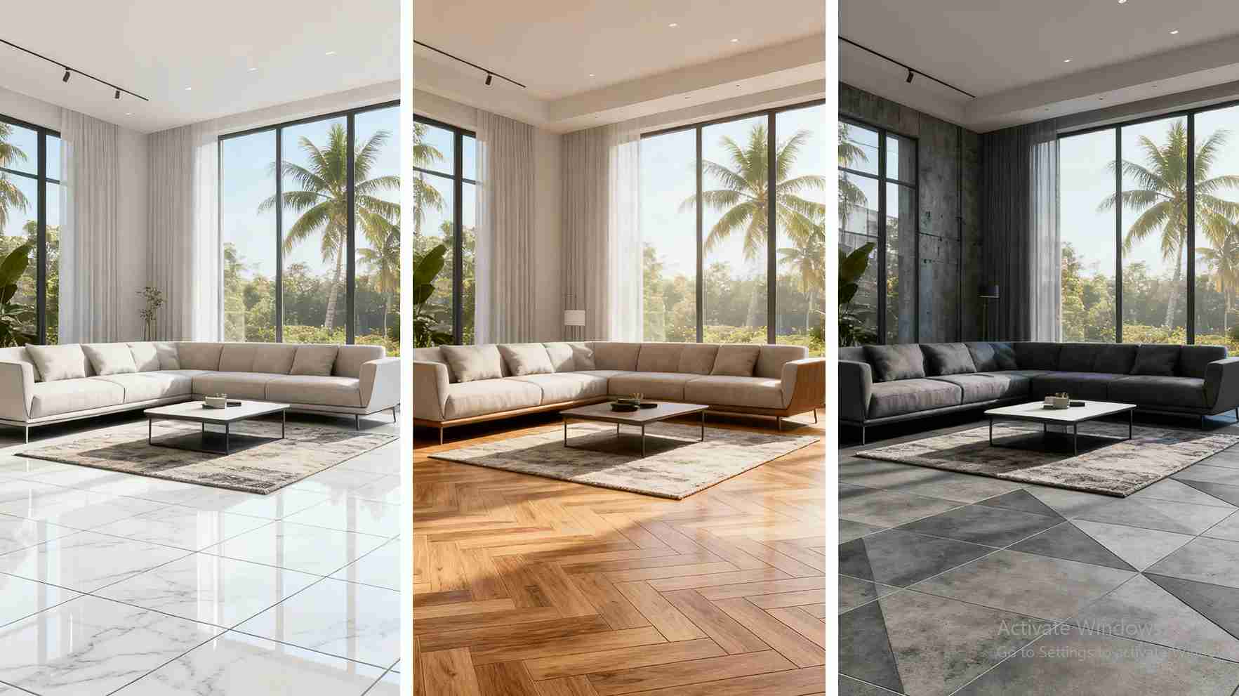 Panduan Lengkap Memilih Keramik Lantai untuk Ruang Tamu