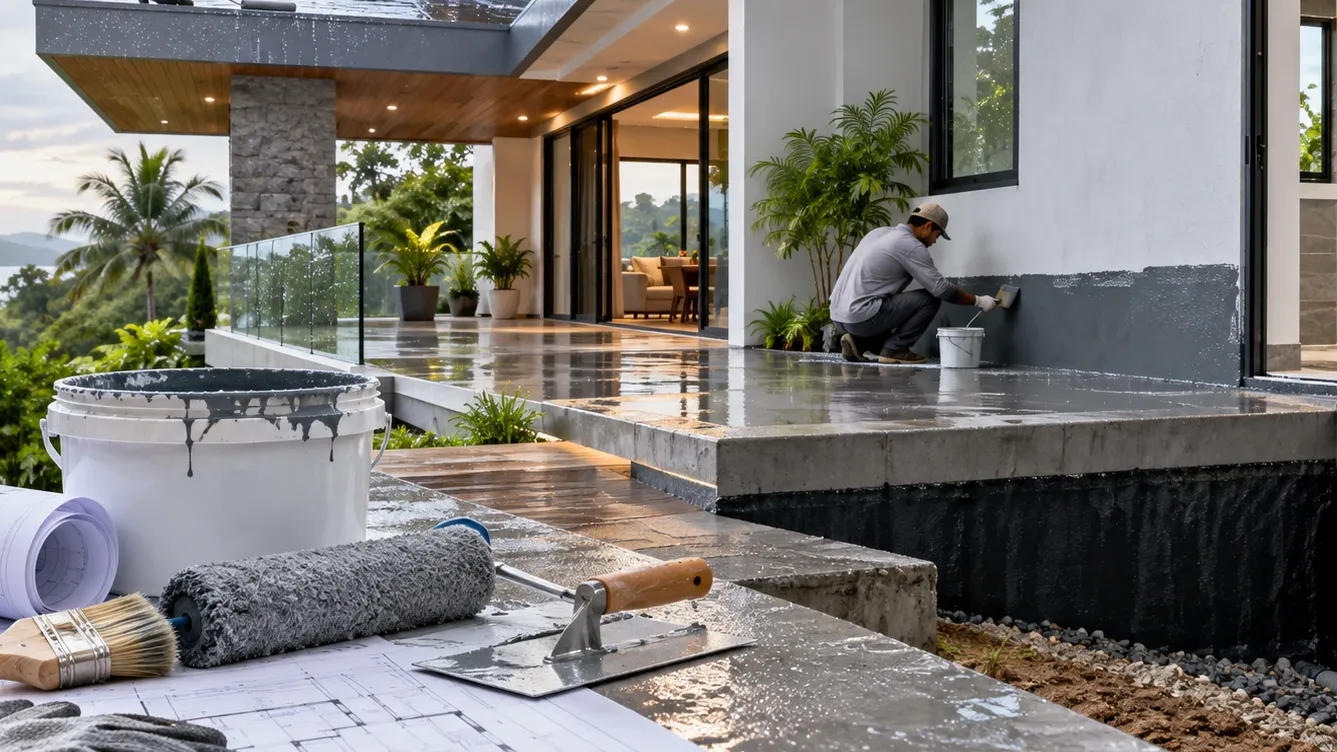 Cara Memilih Waterproofing yang Tepat Agar Rumah Bebas Bocor dan Rembes